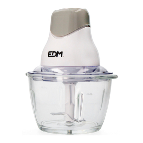 EDM Product Picadora instruction manual EDM Product Picadora instruction manual
