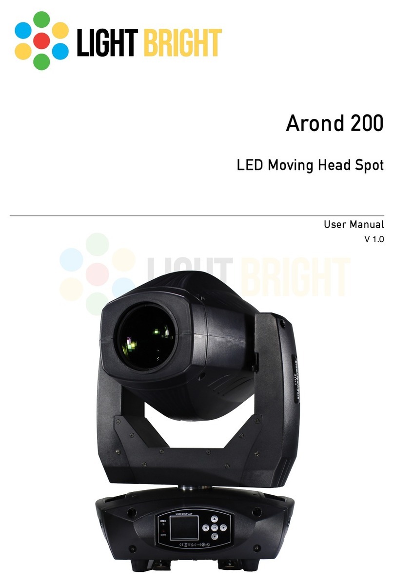 Light Bright Arond 200 user manual
