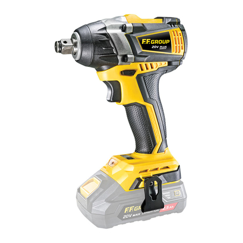 F.F. Group CIW/300-BL 20V PLUS User manual