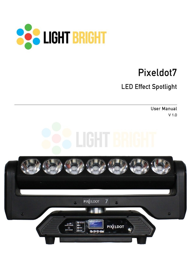 Light Bright Pixeldot7 user manual