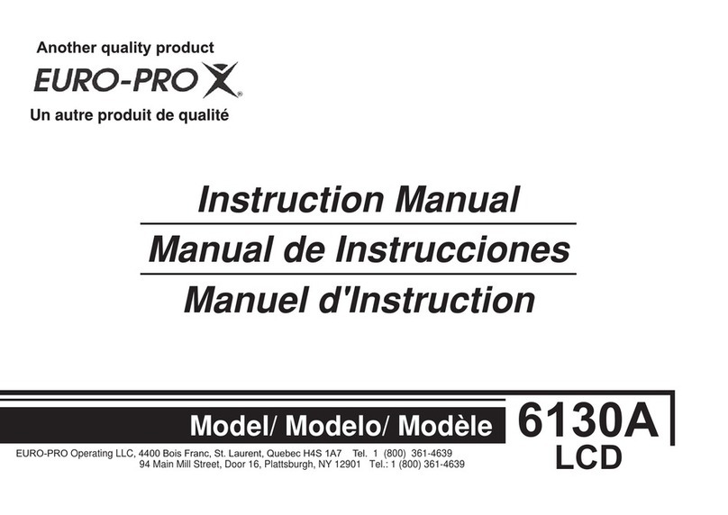 EUROPRO 6130A User manual