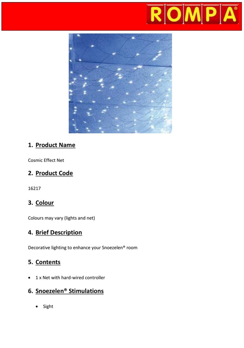 Rompa Cosmic Effect Net manual