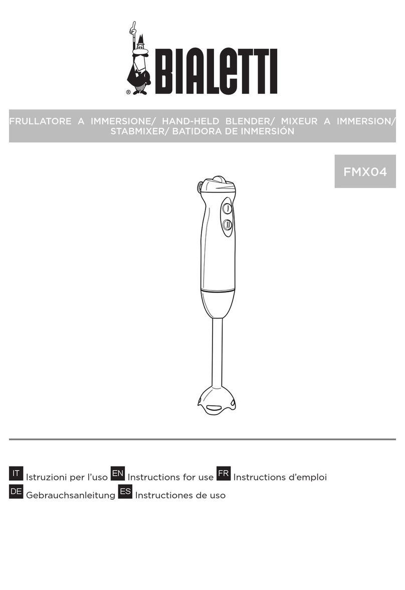 Bialetti FMX04 Instructions for use