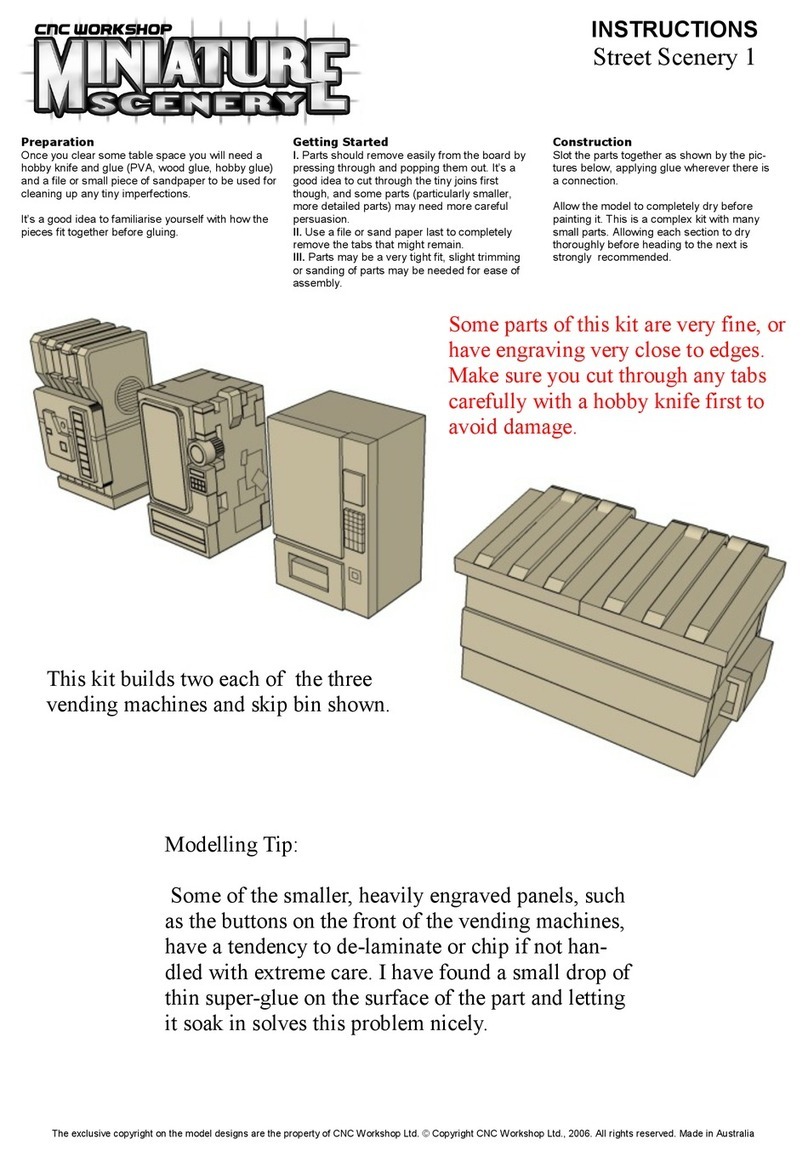 Miniature Scenery Street Scenery 1 instructions Miniature Scenery Street Scenery 1 instructions