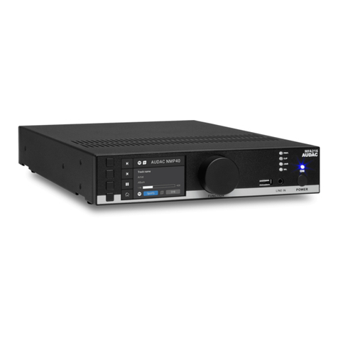 AUDAC Multi-functional SourceCon MFA208 User manual