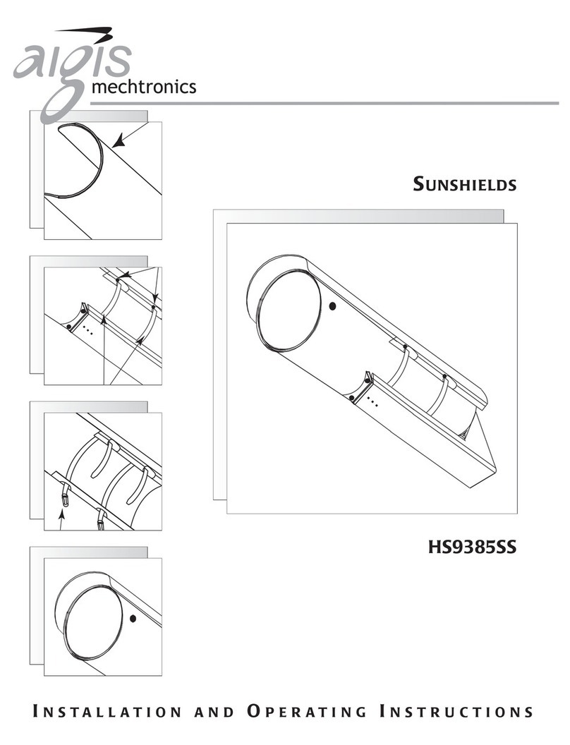 Aigis Mechtronics HS9385SS Installation and operating instructions Aigis Mechtronics HS9385SS Installation and operating instructions
