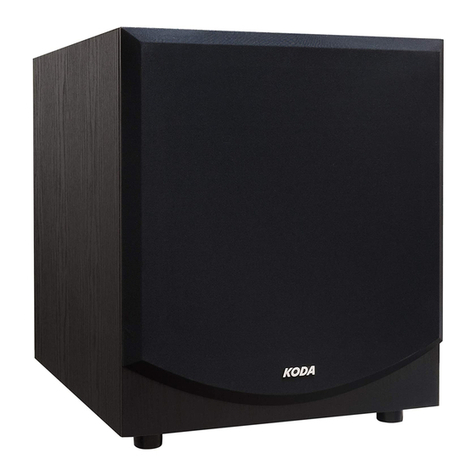 KODA SW Series instruction manual