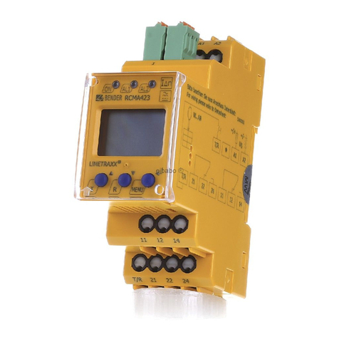 Bender RCMA423 manual