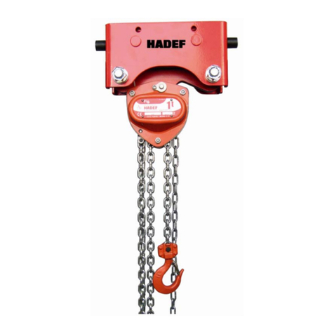 HADEF 27/12 Assembly instructions