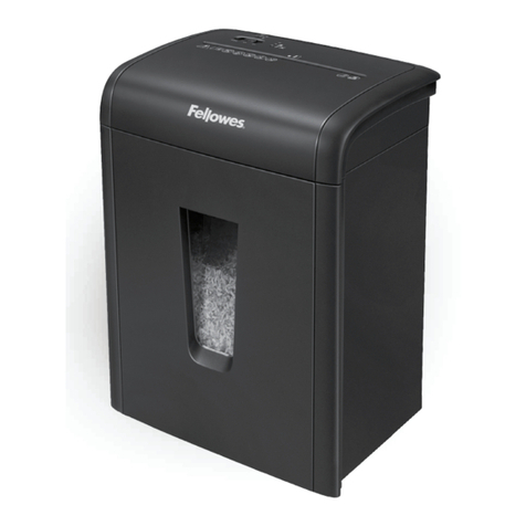Fellowes Powershred 10MC User manual
