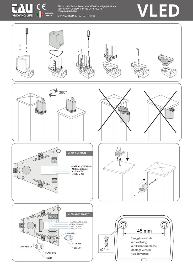 tau VLED manual
