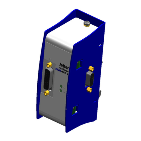 Jetter JetWeb JX2-PRN1 User manual