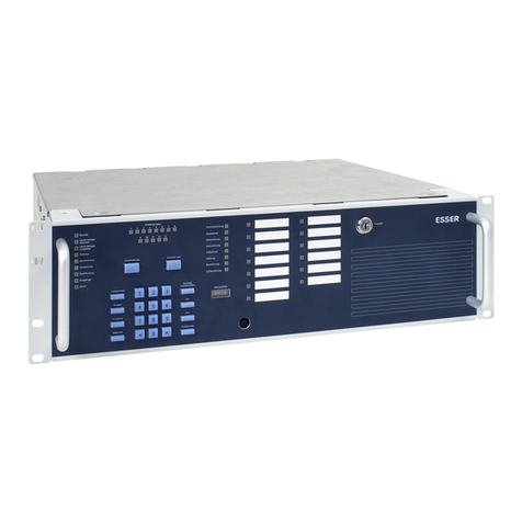 Honeywell Esser 8010 Operation and installation instructions