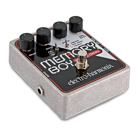 Electro-Harmonix Memory Boy User manual