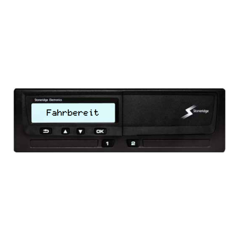 Stoneridge SE5000 User manual