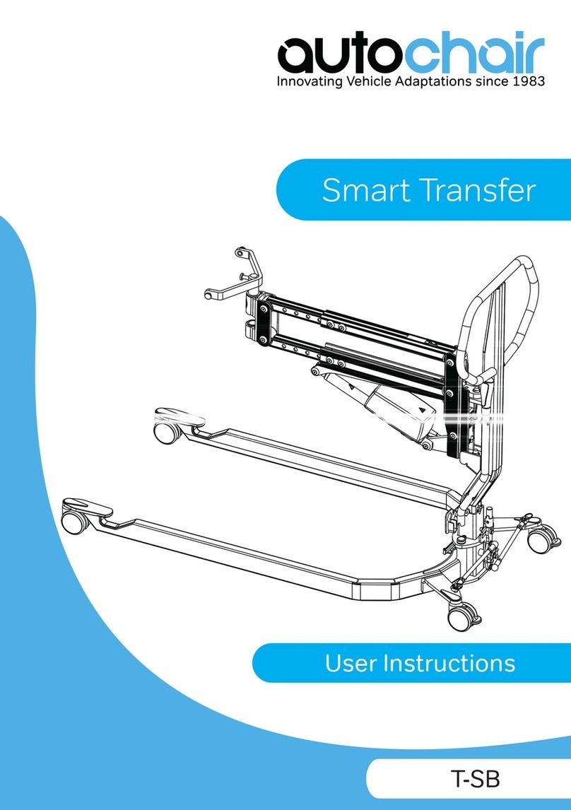 AUTOCHAIR T-SB User instructions