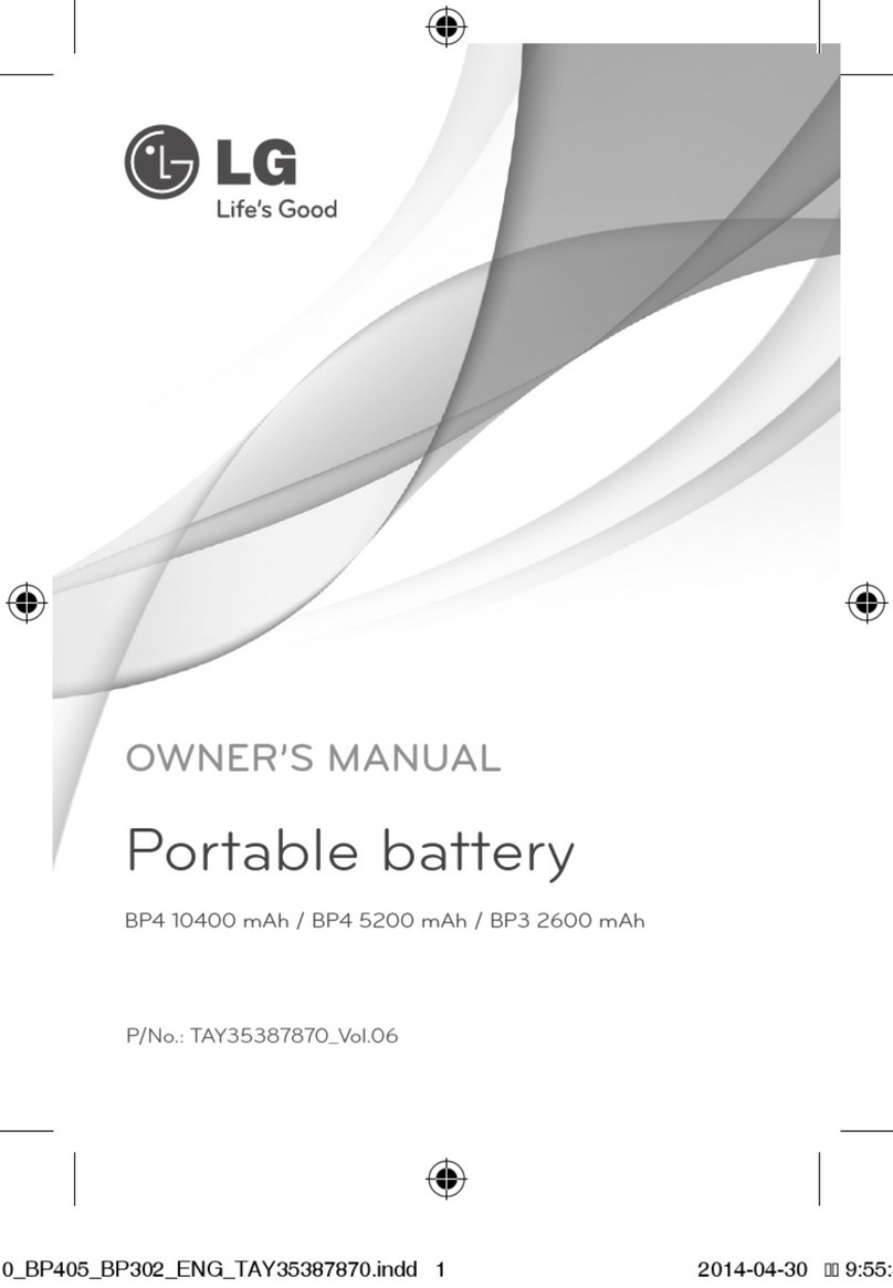 LG BP4 User manual