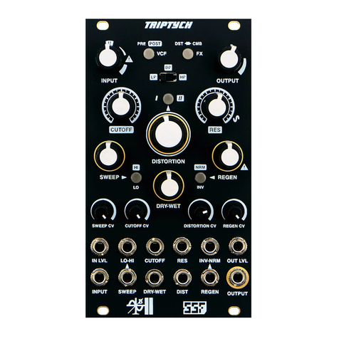 SSF BII Electronics TRIPTYCH quick start guide SSF BII Electronics TRIPTYCH quick start guide