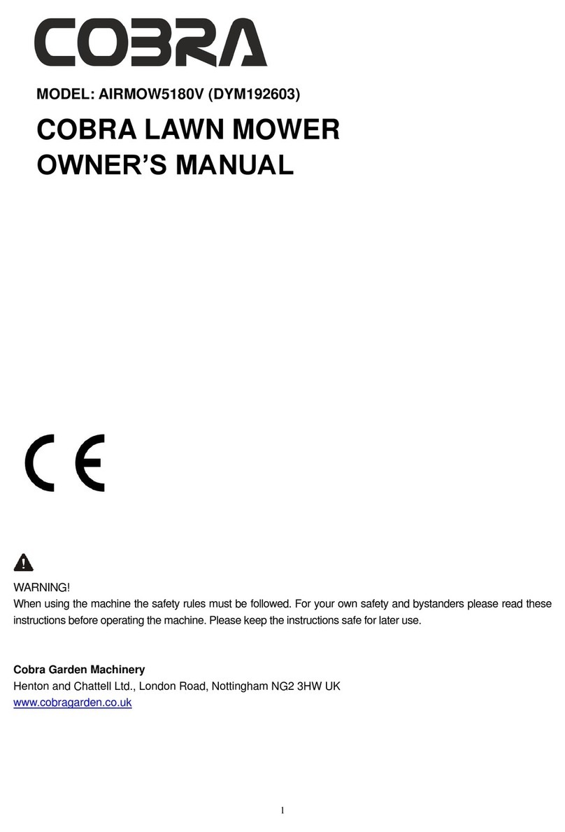 Cobra Airmow5180V User manual