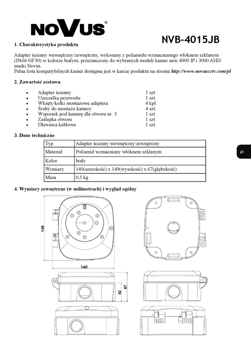 Novus NVB-4015JB user manual