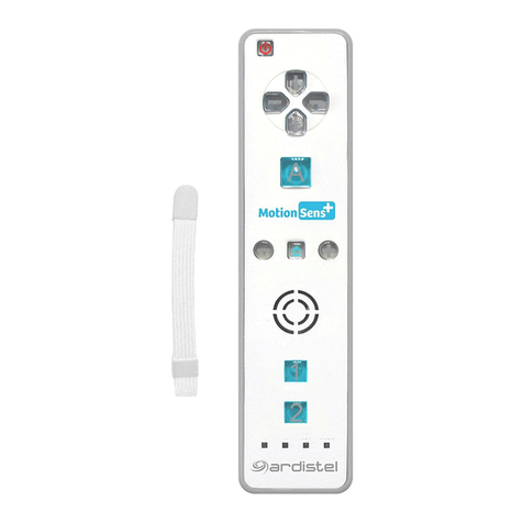 ardistel MOTIONSENSE+ instruction manual