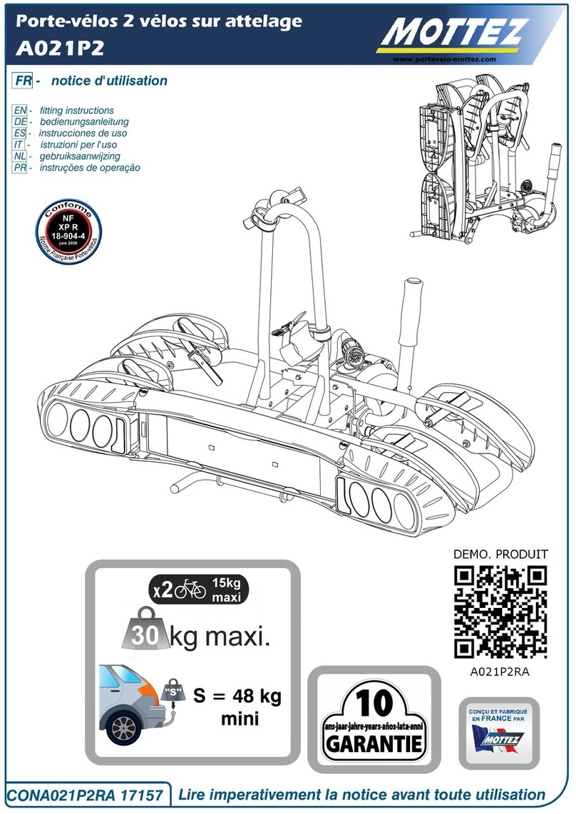 Mottez A021P2 Fitting instructions