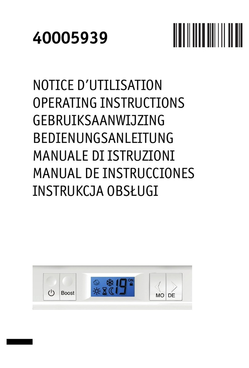 Zehnder Rittling 40005939 operating instructions