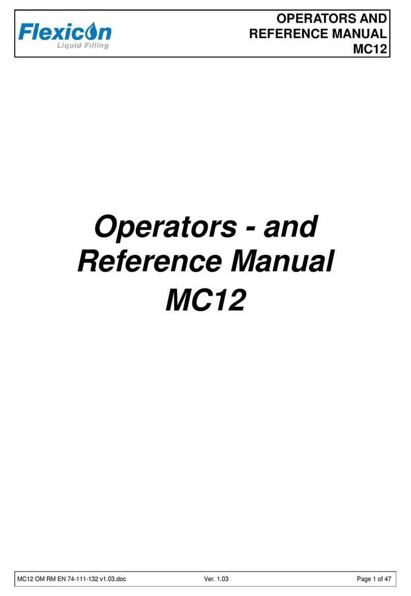 Flexicon MC12 Operator's manual