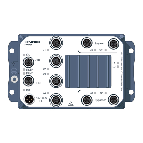 Westermo Viper-208-TBN Series User manual