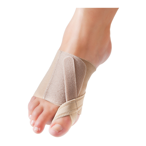 Orliman HALLUX VALGUS HV-34 INSTRUCTIONS FOR USE AND PRESERVATION