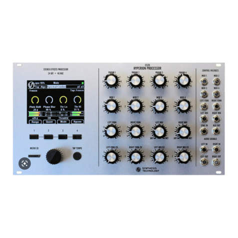 Synthesis Technology E520 manual Synthesis Technology E520 manual