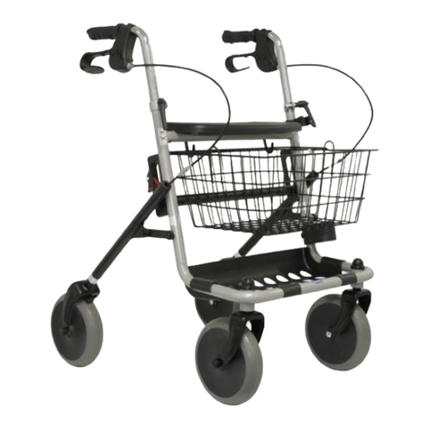 Invacare 65550 Assembly, installation and operating instructions