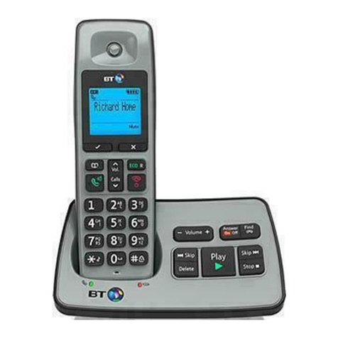 BT BT2500 Specification sheet