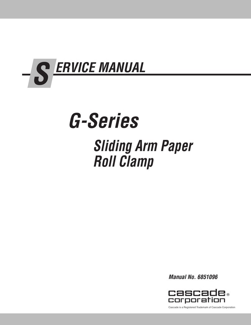 Cascade G Series Service manual Cascade G Series Service manual