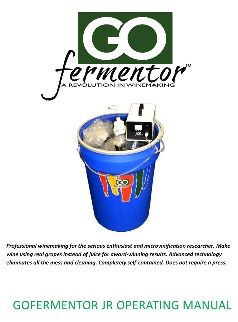 Go Fermentor GOfermentor Jr operating manual
