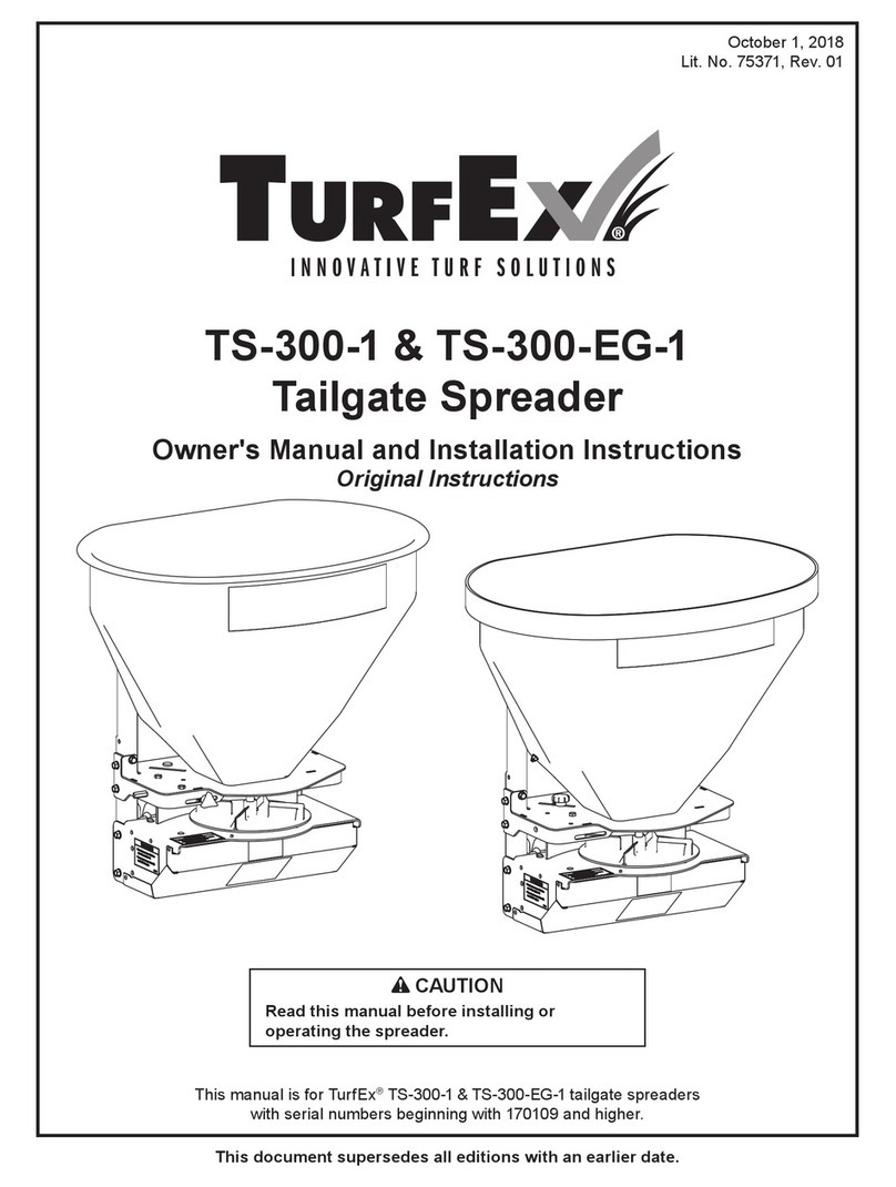 TurfEx TS-300-1 Operating instructions