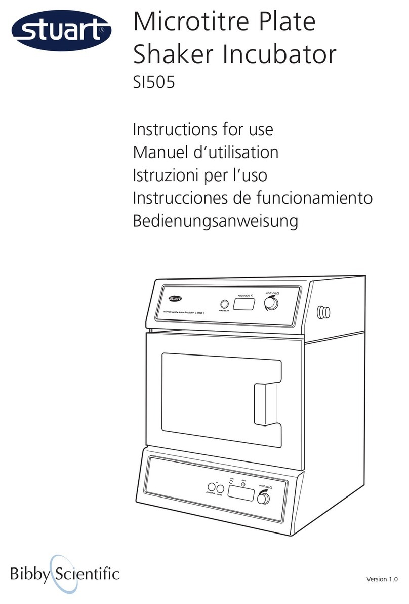 Bibby Sterilin Stuart SI505 Instructions for use