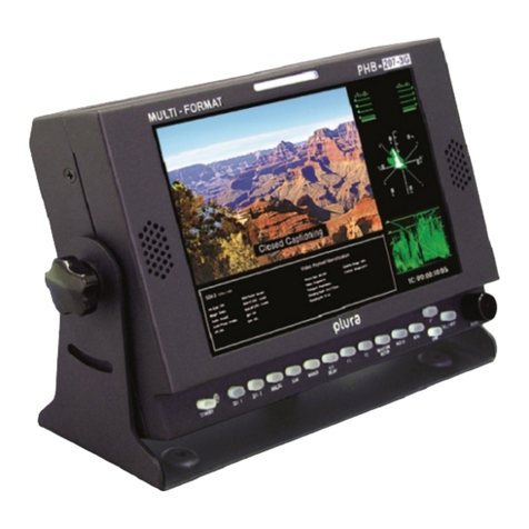 Plura PHB-3G Series operating instructions