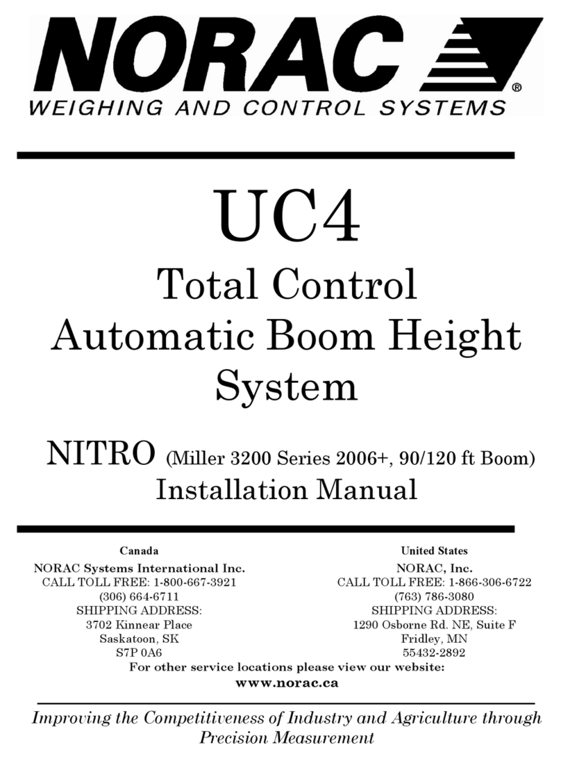 Norac UC4 Total Control User manual Norac UC4 Total Control User manual