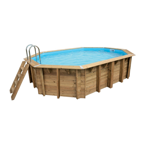 Outside Living Industries ubbink Ocea 355x550 - H120 cm Note of assembly
