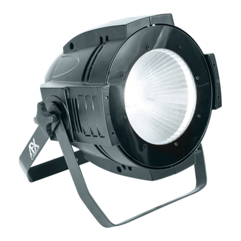 afx light PARCOB150WH-MKIII User manual