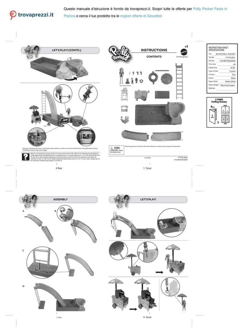 Mattel Polly Pocket quick start guide