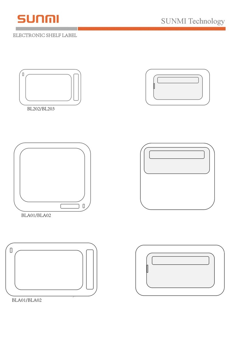 Sunmi BL202 User manual