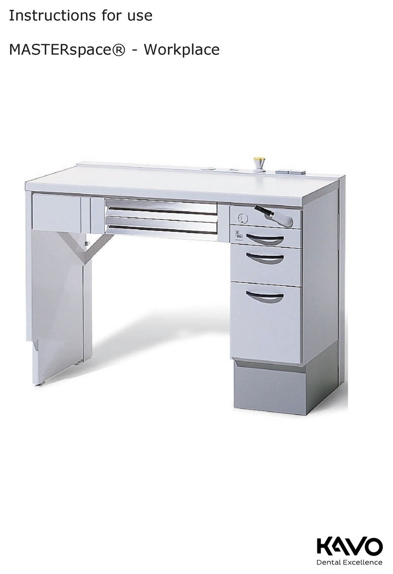 KaVo MASTERspace Instructions for use