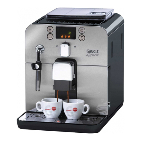 Gaggia Brera User manual