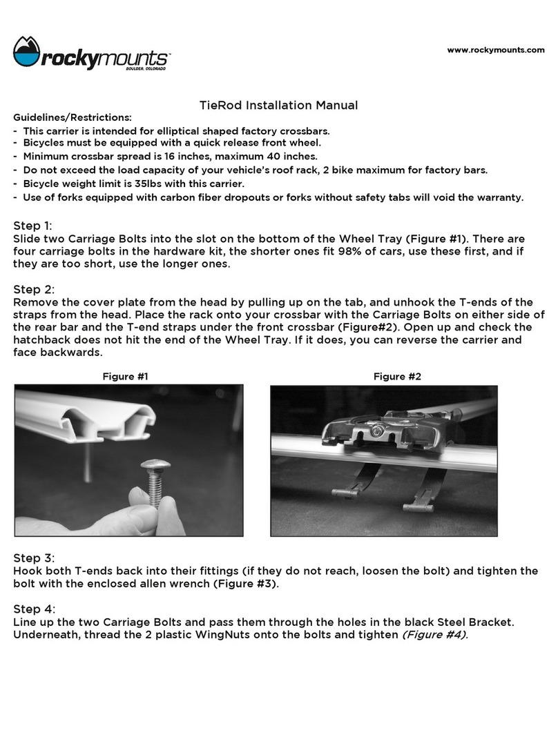 rockymounts TieRod 10120 installation manual rockymounts TieRod 10120 installation manual
