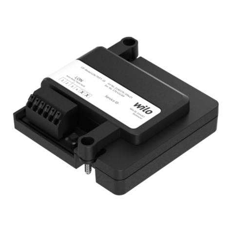 Wilo CIF-Module Modbus RTU User manual