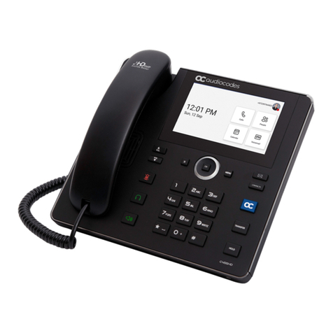 AudioCodes Device Duo Installation and operating instructions