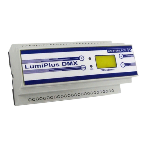 Astral Pool Lumiplus DMX Installation and maintenance manual