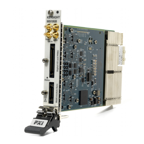 Keysight Technologies M9195A PXIe User guide